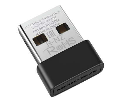 Karta sieciowa Mercusys MA20N Nano (650Mb/s a/b/g/n/ac)
